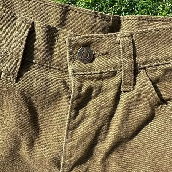Vintage Levi Strauss Jeans Men Size 30 x 26 Brown‎ Talon Zipper - Picture 3 of 9